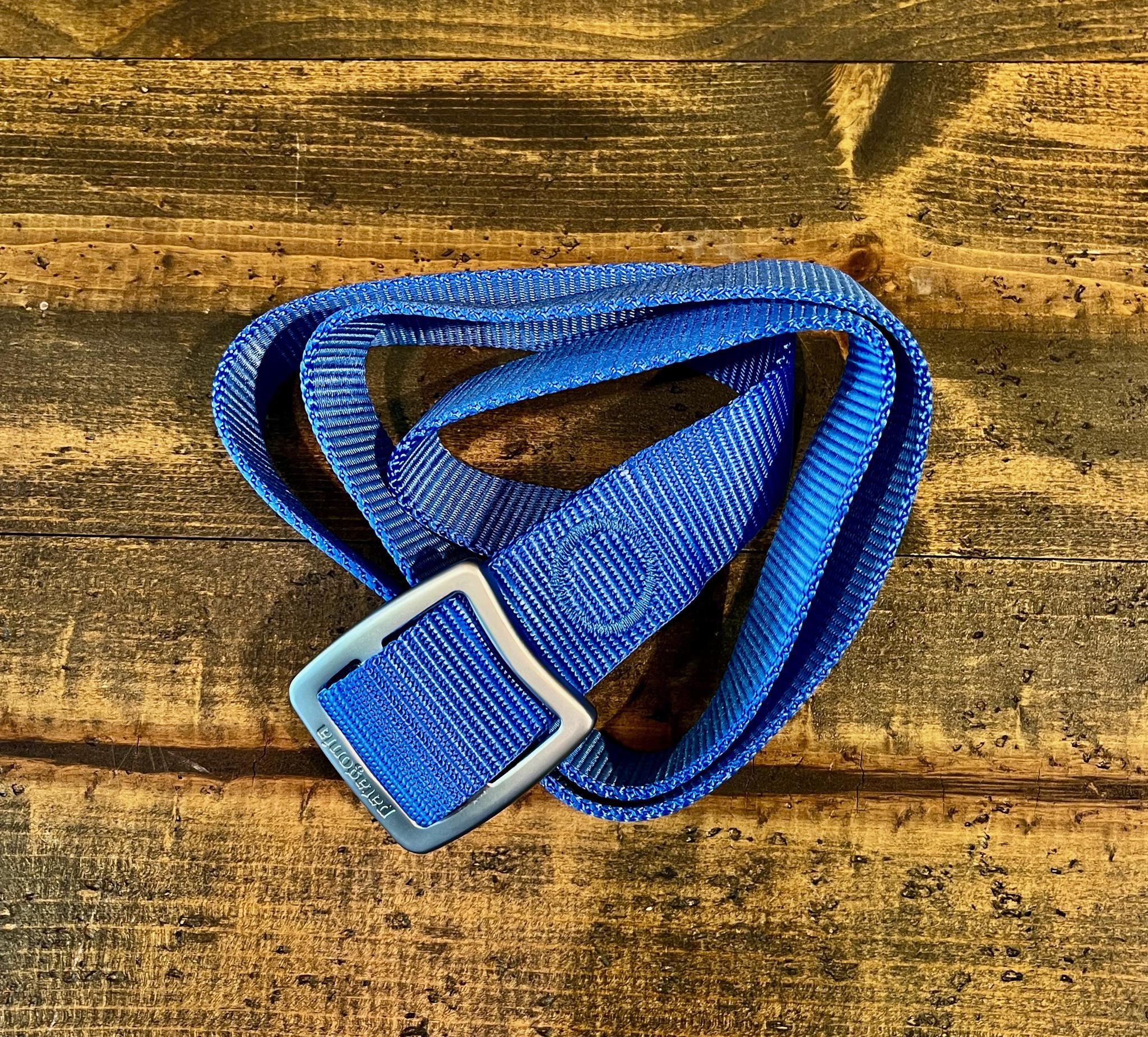 Tech Web Belt Vessel Blue ASHER GOODS Co