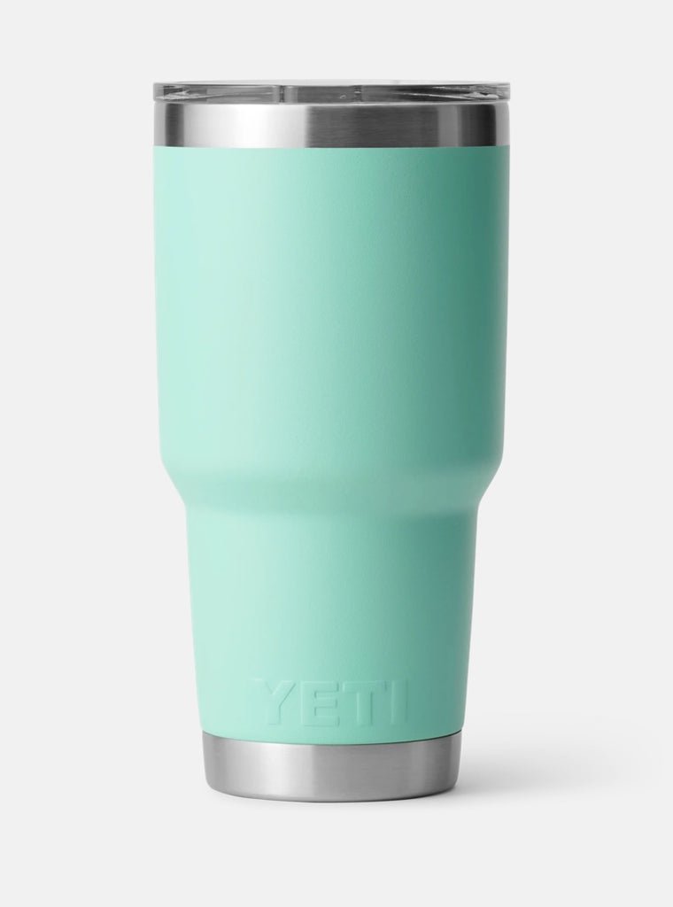 YETI Rambler 30 oz Tumbler With Magslider Lid Stainless Steel Branded Blue  NEW